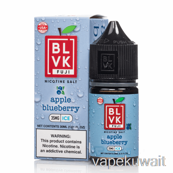 ثلج التفاح والتوت - أملاح بي إل في كيه فوجي - 30 مل 35 ملجم نظام جراب Vape